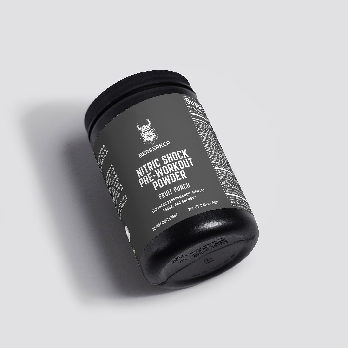 Berserker Labs Go Berserk – Explosive Pre-Workout Powder (Fruit Punch)